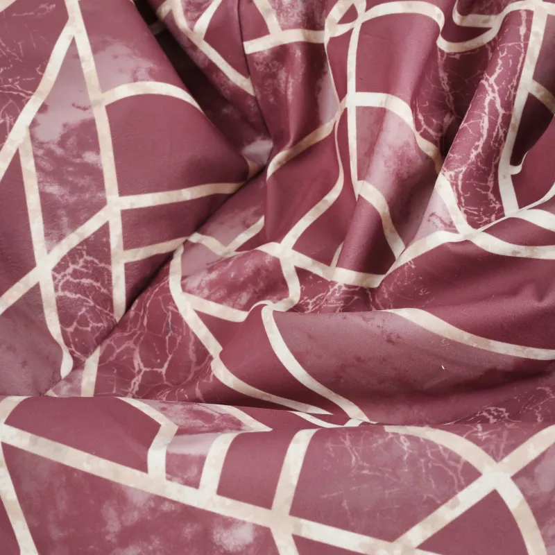 Runder Fußhocker - Premium Print-Stoff – Ansicht 50
