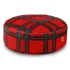 Rotes Retro-Karo