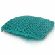 PillowKnit Handmade Navy – rechteckiges Strickkissen aus Baumwollkordel