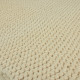 Handgestrickter Baumwollteppich Forest Calm – rechteckig 113 x 74 cm