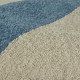 Hellbeige Fußbank Boucle