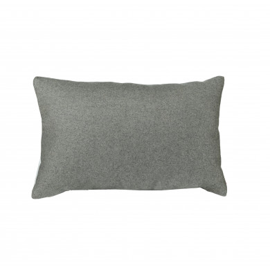 WoolNest Kissen – graue Eleganz aus Wolle