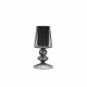 Druciana lampa stołowa AVEIRO Black wys. 43cm 5411