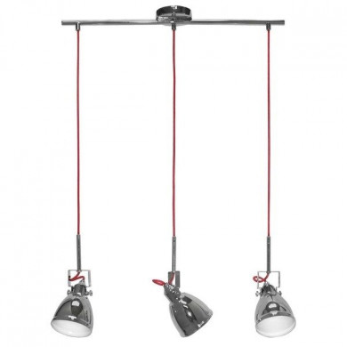 AXE III Chrom-Insel-Lampe, rot 5445