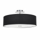 Lampa sufitowa plafon VIVIANE śr 50cm czarny 6390