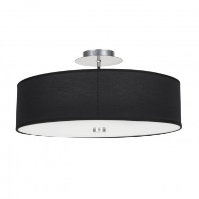 VIVIANE Deckenlampe, Mitte 50 cm, schwarz 6390