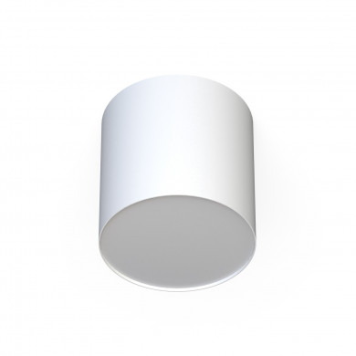 POINT PLEXI WHITE M Deckenleuchte/Spot, Durchmesser 13 cm 6525