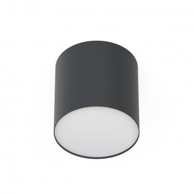 POINT PLEXI BLACK Deckenleuchte/Spot, Durchmesser 13 cm, 6526