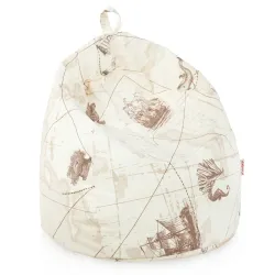 Kinder-Sitzsack - Premium Print-Stoff