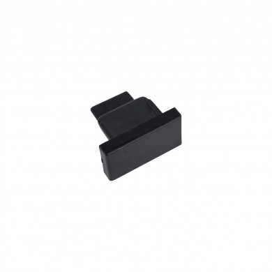 PROFIL-ENDPLATTE SCHWARZ 9458