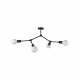 Lampa sufitowa loft TWIG IV czarny szer. 79cm 9140