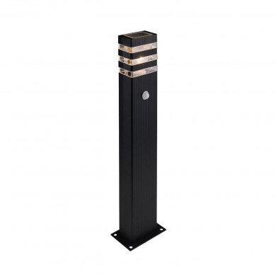 RIO SENSOR Außenpfosten mit Sensor, schwarz, 65 cm, 9097