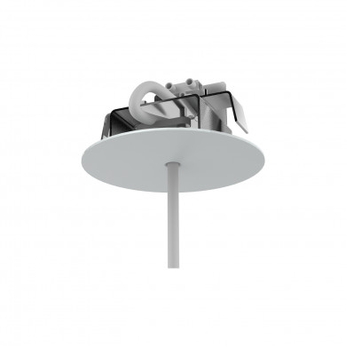 CAMELEON CANOPY F WEISS Unterputzhalter, weiß, Durchmesser 8 cm 8548