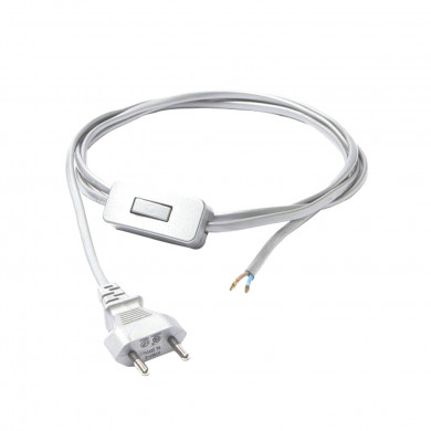 CAMELEON KABEL SCHALTER weißes Kabel mit Schalter 8612