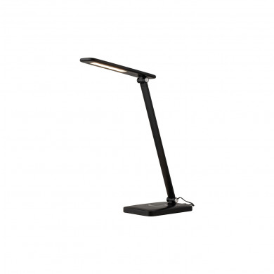 Schreibtischlampe für Arbeit und Zuhause STYLE LED Induktionsladegerät 1A | schwarz 8404