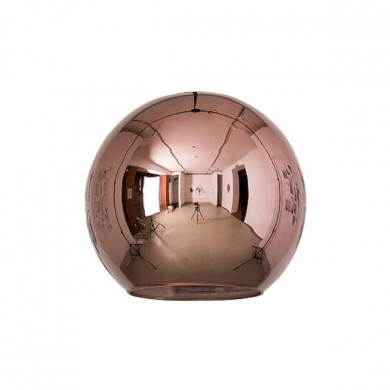 Lampenschirm für POLARIS-Lampe, Kugel, KUPFER, Durchmesser 25cm | kupfer 7162