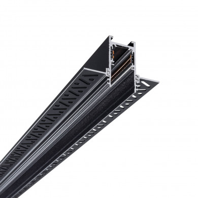 RECCESSED TRACK LVM 48V 100 cm magnetische Unterputzschiene | schwarz 10156
