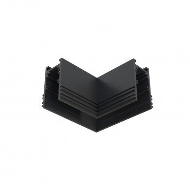 RECESSED TRACK LVM horizontaler Eckverbinder | schwarz 10158