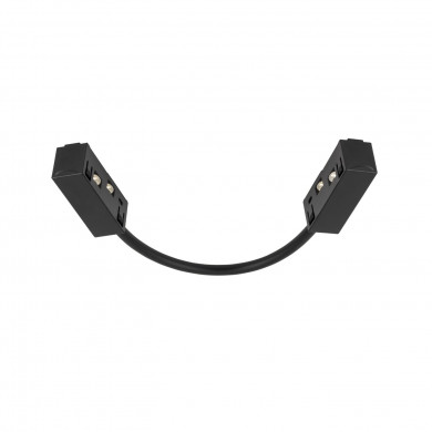 Winkelverbinder für 32 cm LVM 48V Magnetschienen | schwarz 10166