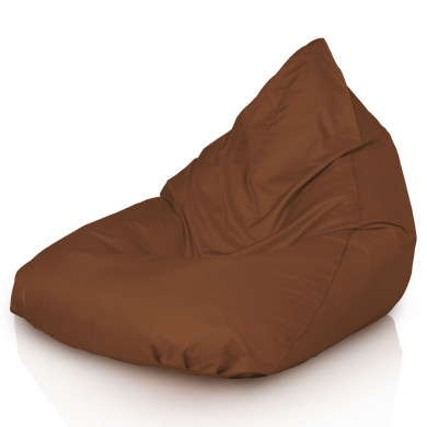 Braun Sitzsack Liege Draußen Bermuda
