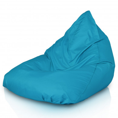 Blau Sitzsack Liege Draußen Bermuda