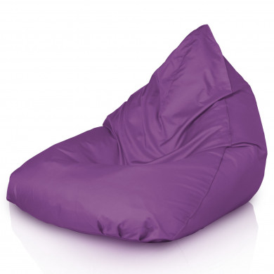 Violett Sitzsack Liege Draußen Bermuda