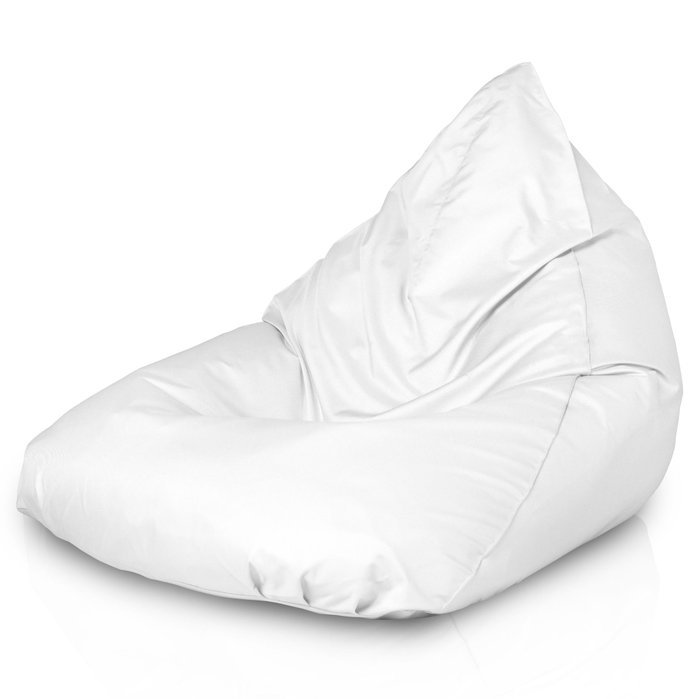Weiß Sitzsack Liege Draußen Bermuda