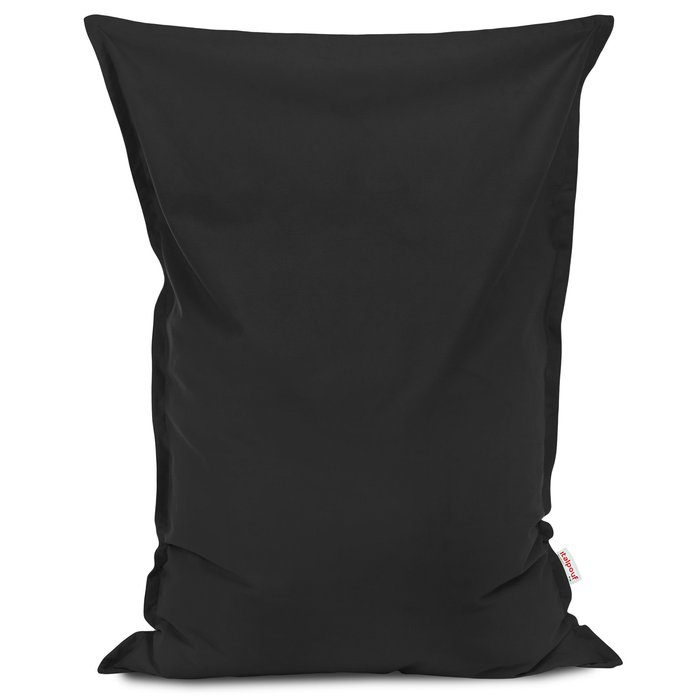 Schwarz Sitzkissen Kinder XL Plüsch
