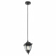 Lampa wisząca ANA szer. 13cm E27 IP44 | czarny 10500