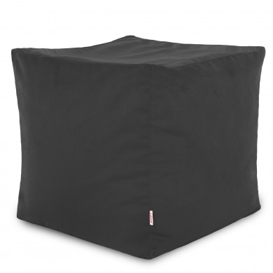 Grau Sitzhocker Plüsch Cubo