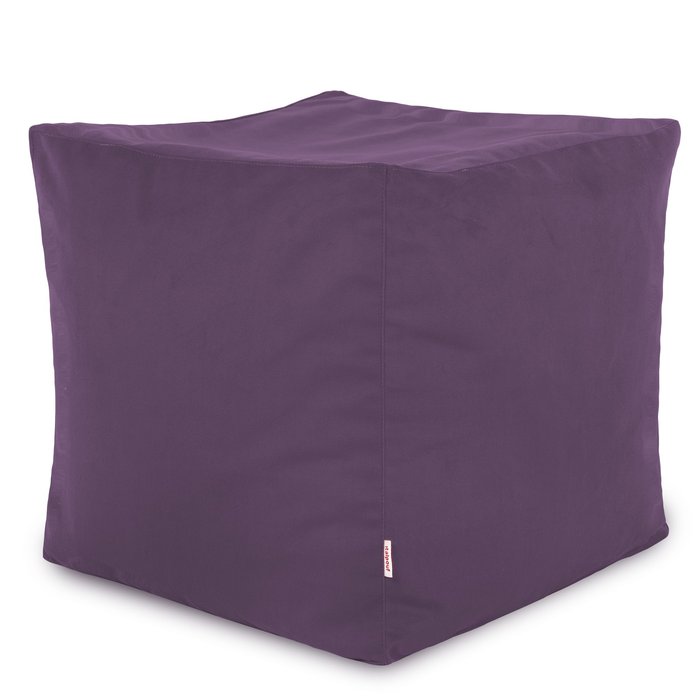 Lavender Sitzhocker Plüsch Cubo Zimmer