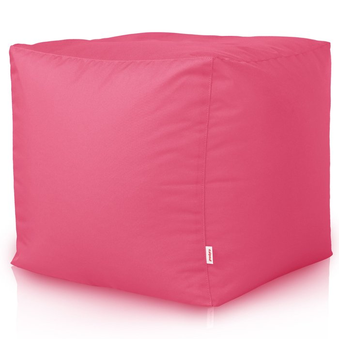 Rosa Sitzhocker Outdoor Mädchen Cubo