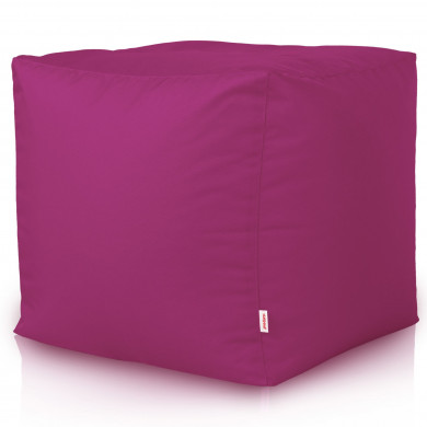 Fuchsie Sitzhocker Outdoor Cubo