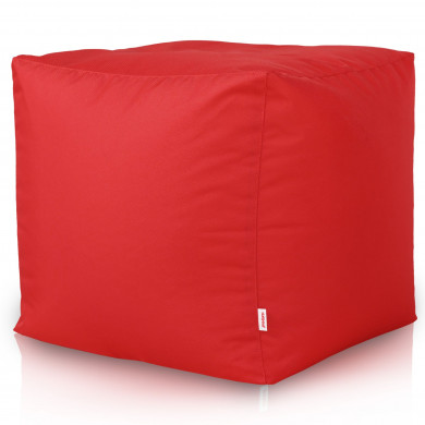 Rot Sitzhocker Outdoor Cubo