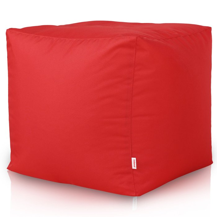 Rot Sitzhocker Outdoor Cubo Garten