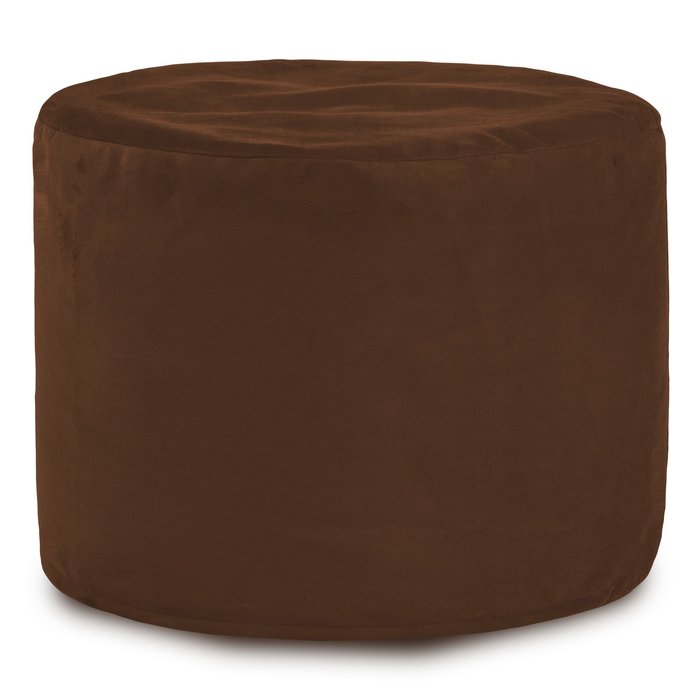 Braun Sitzwürfel Plüsch Cilindro Modern