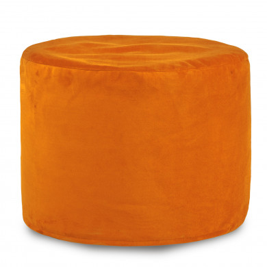 Orange Sitzwürfel Plüsch Cilindro