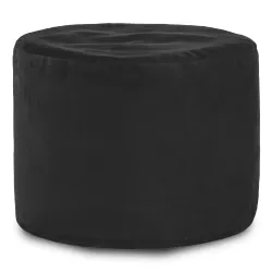 Pouf Runder Sitzhocker Zylinder - Soft-Velours