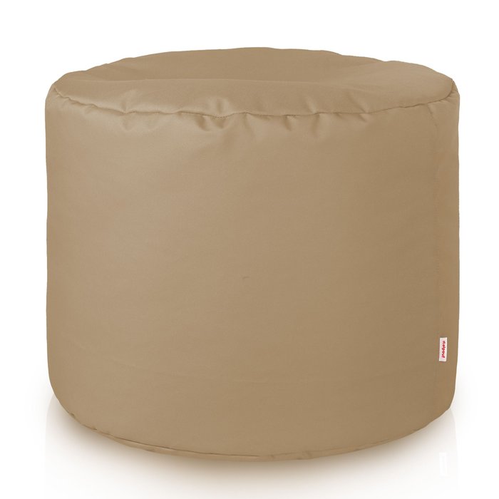 Beige Sitzwürfel Outdoor Balkon Cilindro