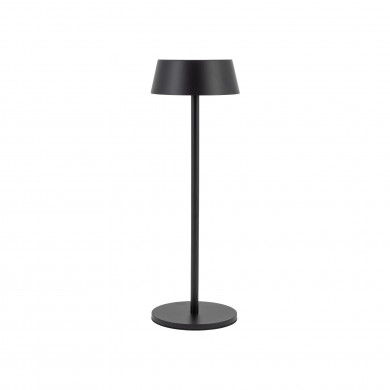 AMY tragbare Lampe LED 2W 3000K 170lm Höhe 32,5cm Breite 10,8 IP54 Dimmerschalter | Schwarz 11532