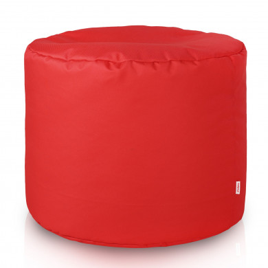 Rot Sitzwürfel Outdoor Cilindro