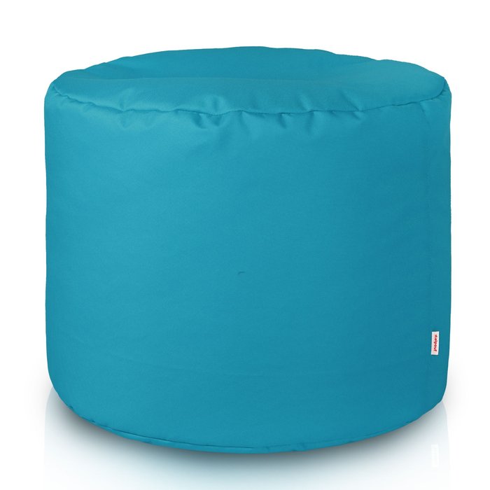 Blau Sitzwürfel Outdoor Pouf Cilindro