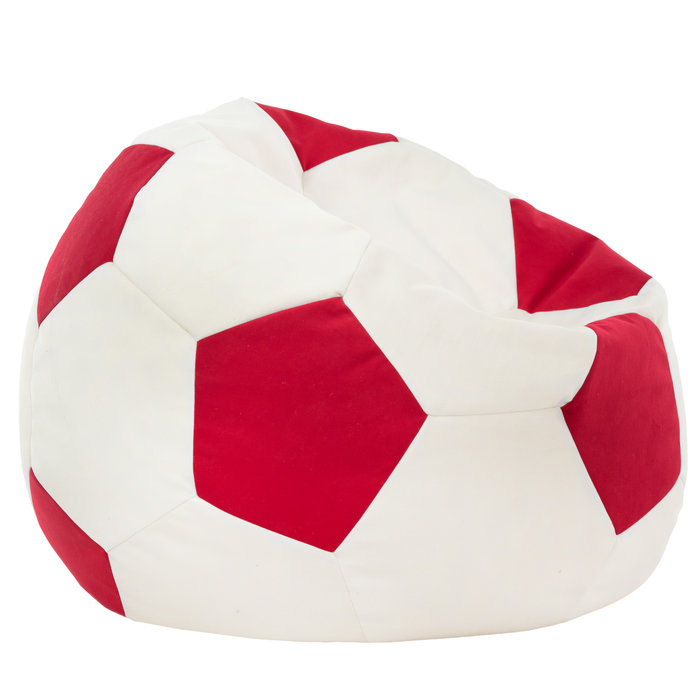 Rot Fußball Sitzsack Wohnzimmer Plüsch