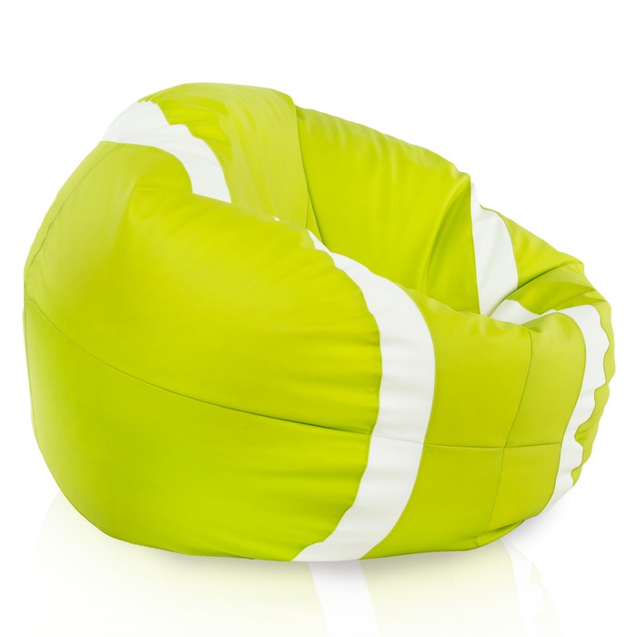 Limette Sitzsack Tennisball Kunstleder