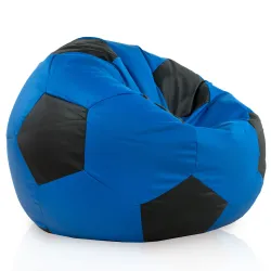 Sessel Sitztzsack Fußball für Kinder - Kunstleder