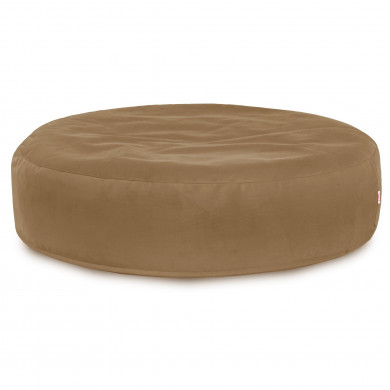 Beige Bodenkissen Plüsch