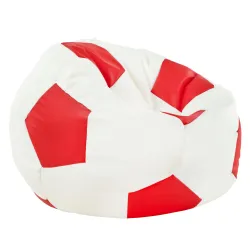 Sessel Sitztzsack Fußball für Kinder - Kunstleder