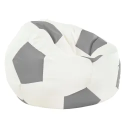 Sessel Sitztzsack Fußball für Kinder - Kunstleder