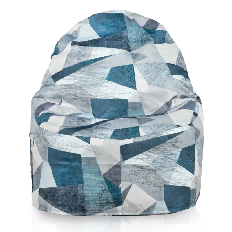 Smart Kompakt-Sitzsack Porto - Premium Print-Stoff – Ansicht 6