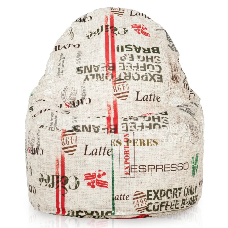 Smart Kompakt-Sitzsack Porto - Premium Print-Stoff – Ansicht 10